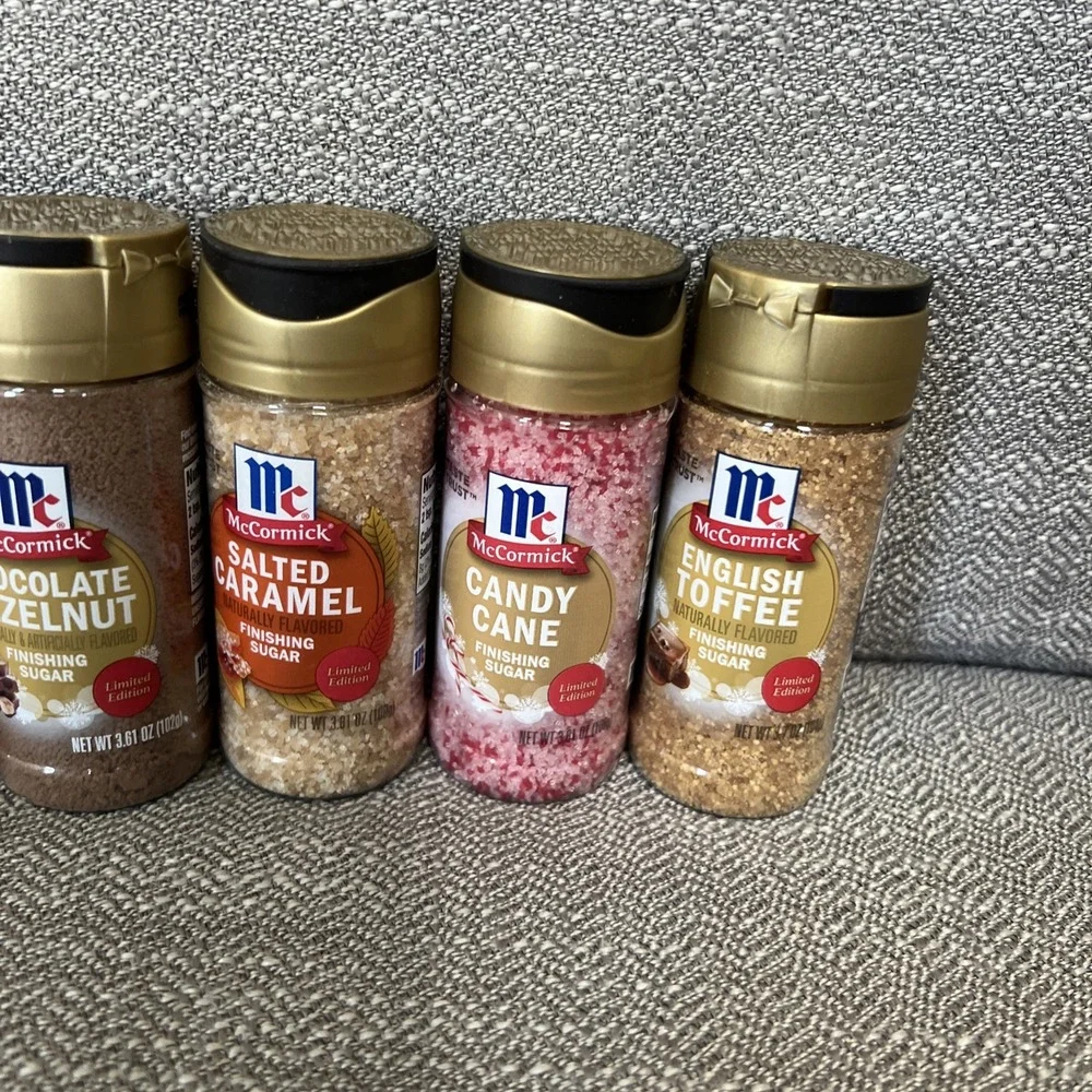 2025 McCormick Finishing Sugars Limited Edition Lot of 8 New No Duplicates